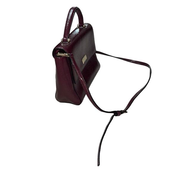 Kate Spade Brynlee Bixby Place Wine Burgundy Crossbody Purse - Picture 4 of 8